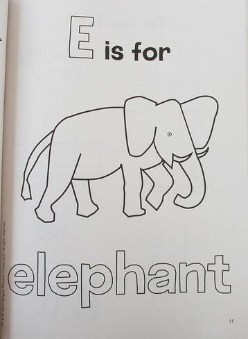 Alphabet Very Hungry Caterpillar by Eric Carle - Pre-K Learning Workbook in Saudi Arabia