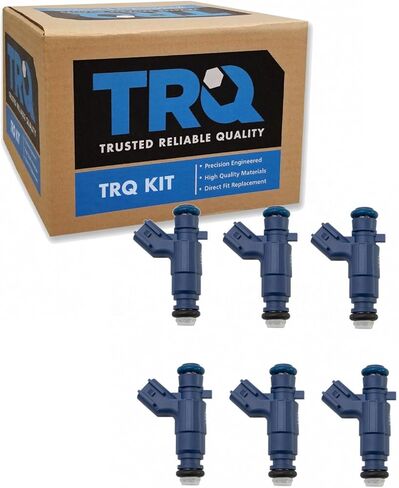 TRQ Engine Fuel Injector 6pc Kit for Cadillac Chevy Pontiac Saturn Suzuki New in Kuwait