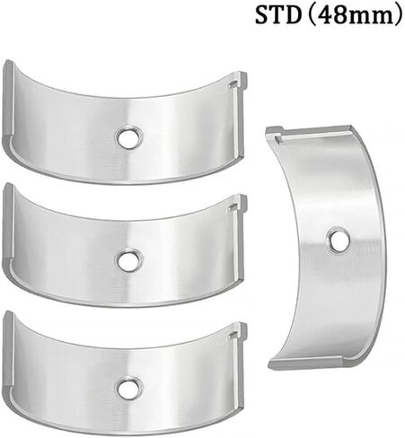 4 Pcs Motorcycle Engine Parts Connecting Rod Bearing STD 50 100 48mm 47.5mm 47mm For TL1000 TL1000S 1997-2001(Oversize 50 47.5mm) in Saudi Arabia