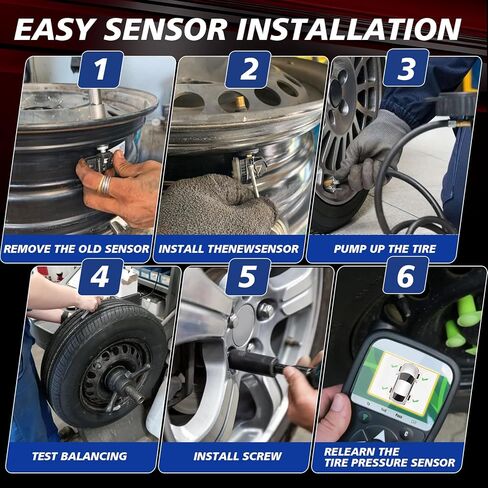 13598771 Programed Tire Pressure Monitoring Sensor TPMS Sensor Fits for:Chevy - 2007-2022 Equinox 2011-2015 Cruze 2007-2016 Silverado 1500 2500hd 3500hd 2007-2013 Avalanche Set of 4 315MHz in Kuwait