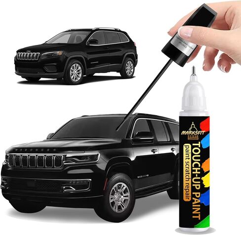 طلاء ناري أحمر (PRC/MRC) لسيارات Jeep Exact Match-Chips and Nicks 2 في 1 قلم طلاء السيارة للخدش لسيارة Grand-Cherokee/Liberty/Patriot/Renegade/Wrangler-JK/Commander/Compass in Kuwait