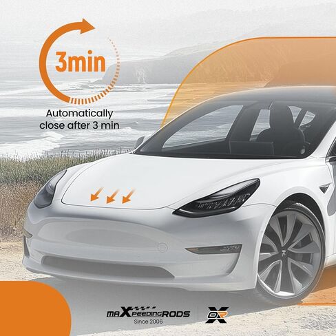 مزلاج أوتوماتيكي ناعم للإغلاق من maXpeedingrods Frunk لطراز Tesla 3 2021-2024، موديل 3 Frunk شفط كهربائي وإغلاق ناعم in Saudi Arabia