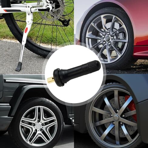 5 قطع TPMS 20008 جذع صمام مستشعر السيارة، ساق صمام مستشعر ضغط إطارات السيارة بدون أنبوب مطاطي، ملحقات بديلة 17-20008، متوافقة مع G3 Impreza Avalanche in Saudi Arabia