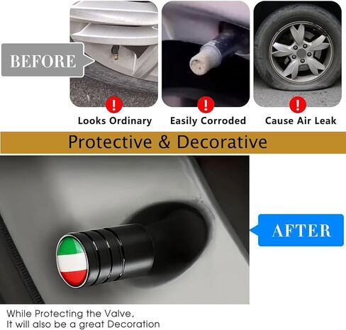 أغطية جذعية صمام الإطارات لدودج، أغطية جذعية للإطارات ذات خطوط بيضاء معدنية للسيارات والشاحنات والشاحنات وسيارات الدفع الرباعي والدراجات، 4 عبوات من أغطية ساق صمام السيارة وغطاء هوائي للإطارات مناسب لدودج in Kuwait