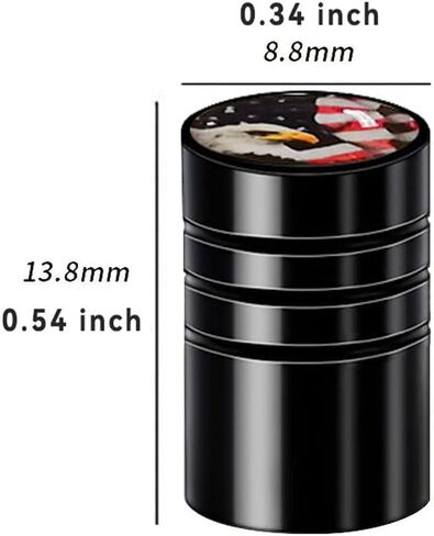 أغطية جذعية صمام الإطارات لدودج، أغطية جذعية للإطارات ذات خطوط بيضاء معدنية للسيارات والشاحنات والشاحنات وسيارات الدفع الرباعي والدراجات، 4 عبوات من أغطية ساق صمام السيارة وغطاء هوائي للإطارات مناسب لدودج in Kuwait