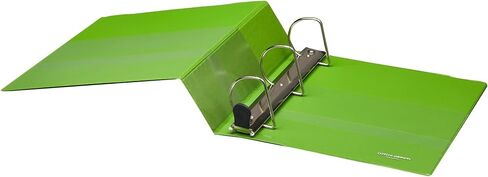 غلاف عرض بحلقة على شكل حرف D عالي التحمل وسهل الفتح من علامة Office Depot®، حلقات مقاس 3 بوصات، معاد تدويرها بنسبة 59%، أخضر عسكري in Kuwait