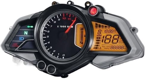 motorcycle mileometer Motorcycle Instrument For 200NS Tachometer Digital Odometer Meter Gauge With Turn Signal Light in Saudi Arabia