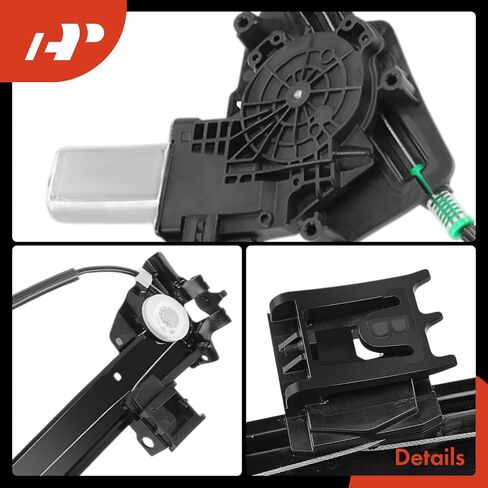 A-Premium Front Left Driver Side Electric Power Window Regulator with Motor Compatible with Tesla - 2012-2021 - Model S in Saudi Arabia
