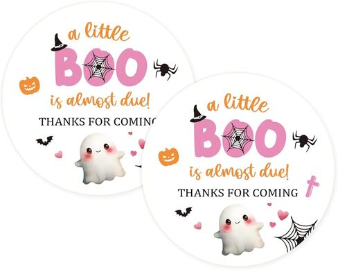 50pcs A Little Cowboy is On The Way Stickers, Western Cowboy Baby Shower Stickers Labels for Wild West First Birthday/Gender Reveal Party Favors - 50pcs in Kuwait