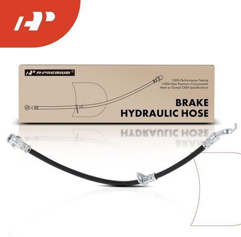 A-Premium Rear Passenger Brake Hydraulic Hose Compatible with Mitsubishi Models - Eclipse 2006-2012, Galant 2004-2012 - Replace# 4650A258 in Saudi Arabia