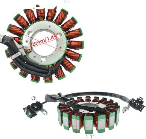 ملف الإشعال الجزء الثابت 21003-0128 متوافق مع EX250 250 250R EX300 ER250 Z250 ER300 Z300 ABS EX Z 250 300 in Saudi Arabia