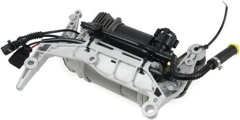 Air Suspension Compressor With Carrier And Relay Compatible With 7L0616007A 7L0698007B 7L0616007C 7L0698007D Fits AP01 Models in Saudi Arabia