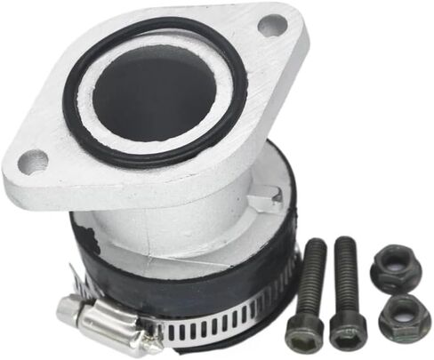 Intake Manifold Carburetor Boot Compatible With YFM250 YFM 250 Bear 250 Fits Carburetor Adapter Rubber Manifold 4XE-13586-00-00 Replacement Part in Saudi Arabia