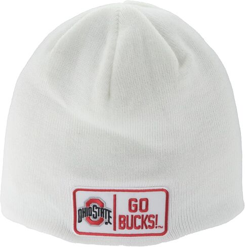 ZHATS NCAA مرخصة رسميًا من Beanie Edge Patch باللون الأبيض in Saudi Arabia
