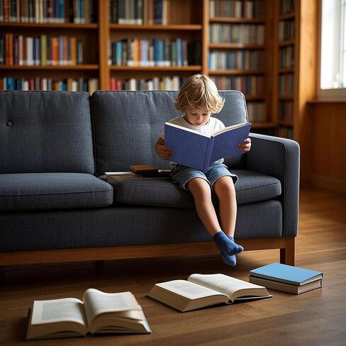 قماش كتاب مقاس 14 × 10 بوصة سطح قماشي مدعوم بالورق قماش تجليد الكتب للكبار DIY غلاف ألبوم الكتب لوازم الأعمال اليدوية المنزلية (العاج، 4 قطع) in Kuwait