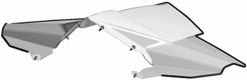 Polaris Snowmobile Windshield, Wide, Extra Tall, Clear, Genuine OEM Part 5453397, Qty 1 in Saudi Arabia