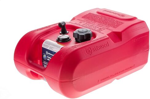 Attwood 8803LPG2S EPA and CARB Certified Portable Boat Gas Tank with Gauge, 3 Gallon Capacity in Saudi Arabia