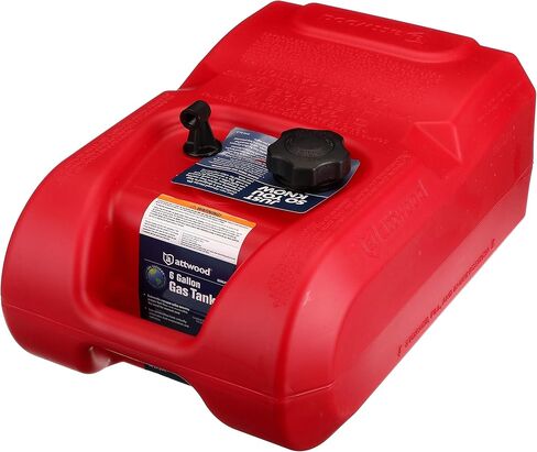 Attwood 8803LPG2S EPA and CARB Certified Portable Boat Gas Tank with Gauge, 3 Gallon Capacity in Saudi Arabia