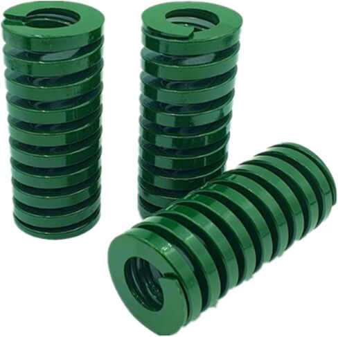 LJPshop-Compression Spring Outer Diameter 16/18/20/22mm Inner Diameter 8-11mm Length 20-300mm Green Heavy Duty Compression Mold Spring, Good Flexibility(60mm,20mm) in Kuwait