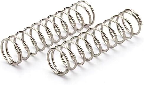 LJPshop-Compression Spring Wire Diameter1.0mm, Length 10-50mm, Outer Diameter 5-12mm Y-Shaped Stainless Steel Return Pressure Spring, 10pcs, Good Flexibility(50mm(10PCS),8mm) in Kuwait
