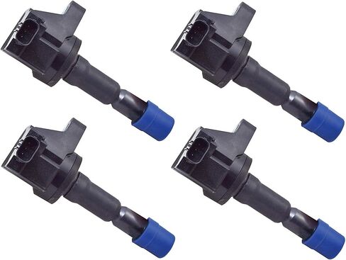 Set of 4 Hitachi Direct Ignition Coils for Honda Fit Base Sport L4 1.5L 07-08 in Saudi Arabia