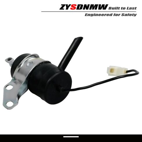 16851-60014 الملف اللولبي لإيقاف الوقود 16851-60010 16851-60011 16851-60012 052600-4531 101046 متوافق مع جزء جرار كوبوتا، الملف اللولبي لإيقاف المولد 12VDC in Kuwait