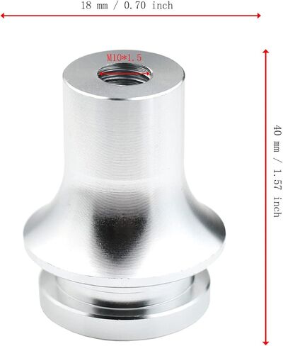 مقابض التحول، محول مثبت الحذاء، موصل ناقل الحركة مع الألومنيوم، خيط M10 X 1.5 (أسود) in Kuwait