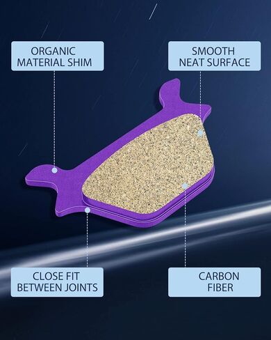 ECCPP Brake Pads Fits for Sportster Dyna Softail 1988-1999 1998, Low Rider 1987-1992, Softail Springer 1997, FA200 Rear Brake Pads in Saudi Arabia