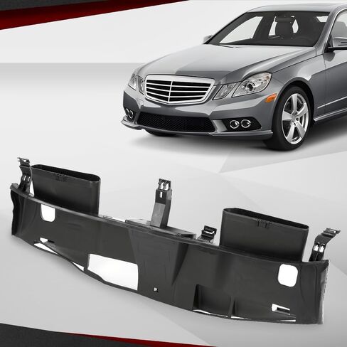 Radiator Fan Shroud Top Upper Cover Shield Compatible with Benz E350 4Matic Coupe 2-Door 2012-2013; Fit Benz E350 4Matic Sedan 4-Door 2012-2013 2125000155, 2125000255, 2125000355, A2125000255 Black in Saudi Arabia
