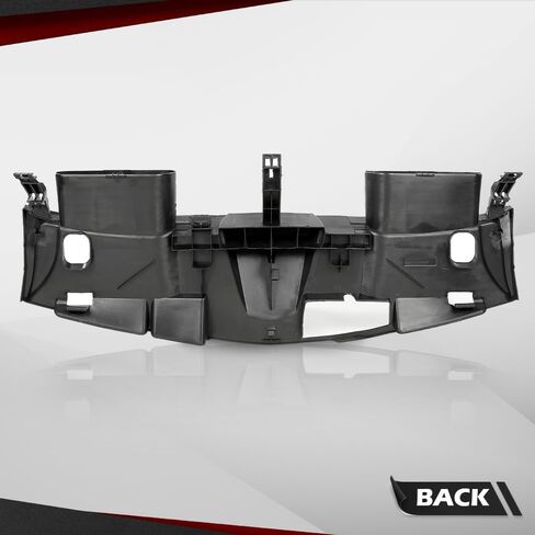 Radiator Fan Shroud Top Upper Cover Shield Compatible with Benz E350 4Matic Coupe 2-Door 2012-2013; Fit Benz E350 4Matic Sedan 4-Door 2012-2013 2125000155, 2125000255, 2125000355, A2125000255 Black in Saudi Arabia