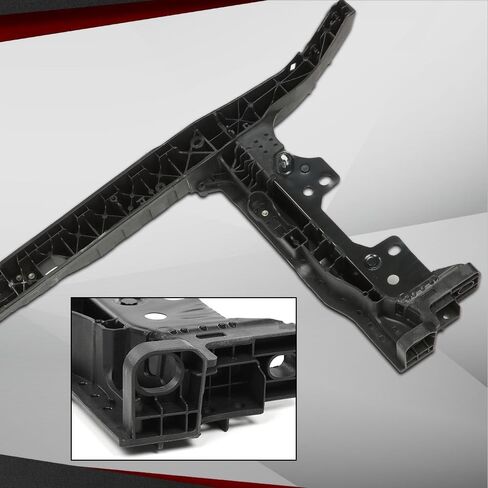 Front Radiator Support Assembly Compatible with Hyundai Elantra 2021-2023 HY1225222, 64101AB000 Black in Saudi Arabia