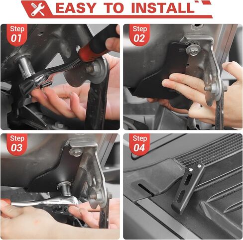 Ditch Light Brackets LED Ditch Light Mount fit for Chevy Silverado 2007-2013 Front A-Pillar Headlight Brackets in Saudi Arabia