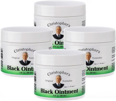 2 pack of Dr. Christophers Formula Black Drawing Ointment 2 Oz in Kuwait