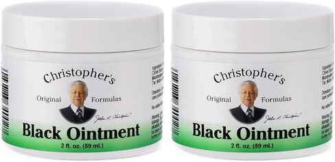 2 pack of Dr. Christophers Formula Black Drawing Ointment 2 Oz in Kuwait