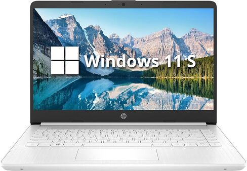 HP Stream 14-inch HD Touchscreen Laptop, Intel Celeron N4000, 4 GB RAM, 64 GB eMMC, Windows 10 Home in S Mode With Office 365 Personal For 1 Year (14-cb192nr, Brilliant Black) in Saudi Arabia