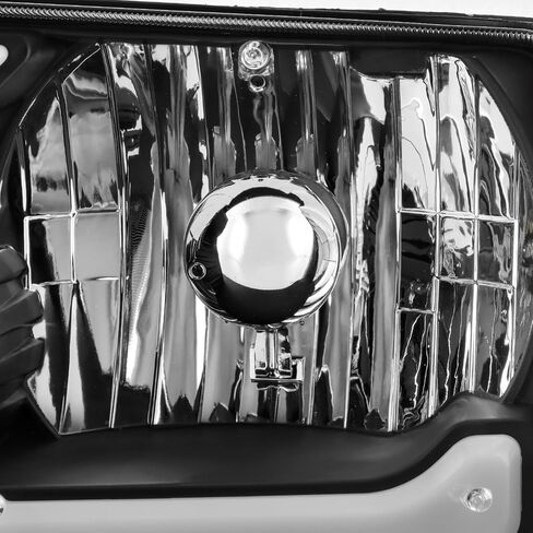 AKKON - Fits 2001-2011 Ford Ranger Black Headlights Headlamp Pair Driver & Passenger w/LED Tube DRL in Saudi Arabia