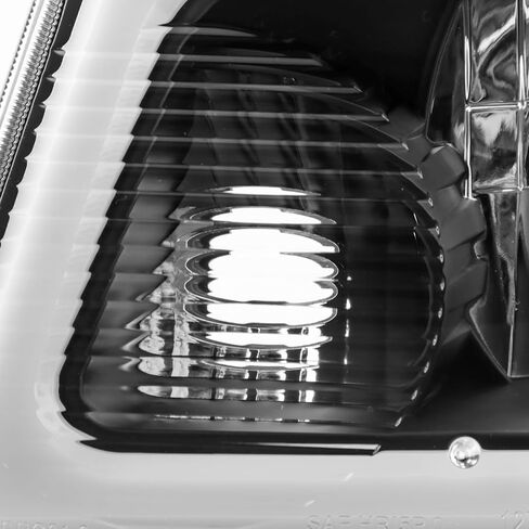 AKKON - Fits 2001-2011 Ford Ranger Black Headlights Headlamp Pair Driver & Passenger w/LED Tube DRL in Saudi Arabia