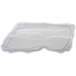 Car Headlight Light Lens Clear Covers Compatible For BMW 3 Series E46 318i 320i 325i 4 Doors Sedan 2002 2003 2004 2005 Headlight Lamp Cover(Left and right) in Saudi Arabia