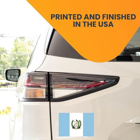 Magnet Me Up Guatemala Guatemalan Flag Car Magnet Decal, 4x6 Inches, Heavy Duty Automotive Magnet for Car, Truck SUV in Saudi Arabia