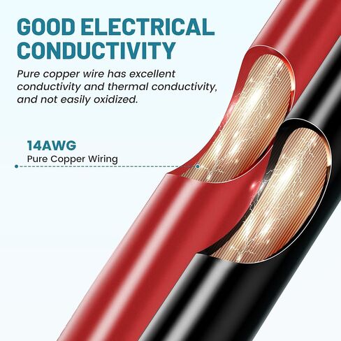 NuIth 14 AWG 4 فتحات أسلاك البطارية تناسب ماكينة الحلاقة الأوساخ رباعية الكثبان الرملية القوة الأرضية MX350 MX400 Sport Mod، 4 فتحات 2 سلك موصل سلك الطاقة (4 فتحات 2 دبوس) in Kuwait
