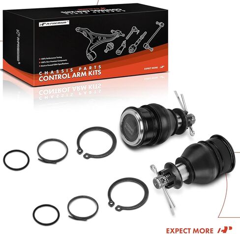 A-Premium 2 x Front Lower Ball Joints, Compatible with Honda Fit 2015 2016 2017 2018 2019 in Saudi Arabia