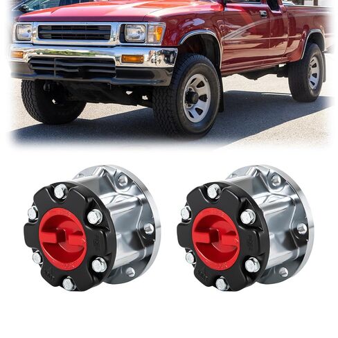 2 قطعة محاور قفل العجلات لـ 1986-1995 تويوتا بيك اب شاحنة 4 عداء فان T100 ، استبدال محاور قفل العجلات 43509-35030 in Kuwait