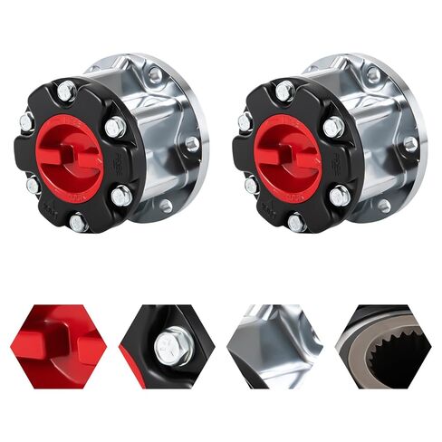 2 قطعة محاور قفل العجلات لـ 1986-1995 تويوتا بيك اب شاحنة 4 عداء فان T100 ، استبدال محاور قفل العجلات 43509-35030 in Kuwait