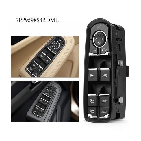 Front Left Power Window Switch 7PP959858 RDML 7PP959858H DML 7PP959858K DML Switch Button Compatible for Macan/Panamera 2011-2017 in Saudi Arabia