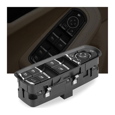Front Left Power Window Switch 7PP959858 RDML 7PP959858H DML 7PP959858K DML Switch Button Compatible for Macan/Panamera 2011-2017 in Saudi Arabia
