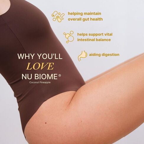 Pharmanex Nu Biome - Your Comprehensive Gut Health Solution with Prebiotics and Postbiotics, Caffeine Boost, and Antioxidant Support for Daily Wellness and Digestive Harmony in Kuwait