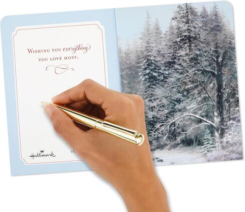 Hallmark Paper Wonder Thomas Kinkade Musical Pop Up Christmas Card (Deck the Halls) in Saudi Arabia