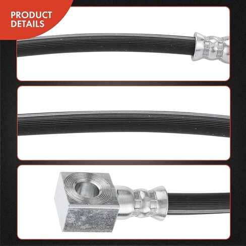 A-Premium Rear Center Brake Hydraulic Hose Compatible with Ford and Mercury Models - For 1986-1998 Mustang, 1986 Capri in Saudi Arabia