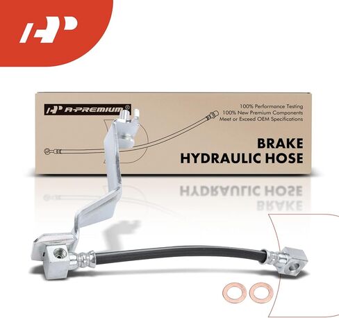 A-Premium Rear Center Brake Hydraulic Hose Compatible with Ford and Mercury Models - For 1986-1998 Mustang, 1986 Capri in Saudi Arabia