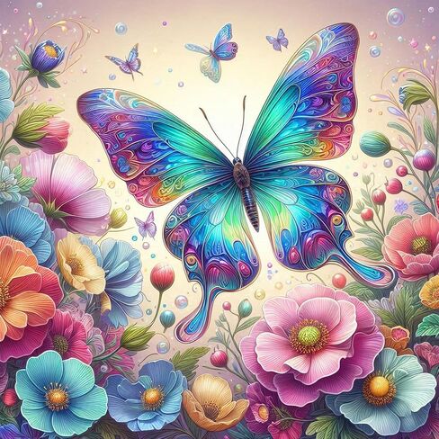 Cherry Blossoms Diamond Art Kits for Adults, DIY Landscape Diamond Painting Kits for Beginners, 5D Full Round Drill Diamonds Art Painting for Home Wall Decor Gift 12x16 Inch in Saudi Arabia